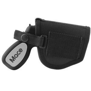 Mace® Pepper Gun Nylon Holster with Snap Closure and Belt Loop – Fits Pepper Gun Models, Black, 4.75" x 4", 0.17 lbs, Quick-Access Carry Solution