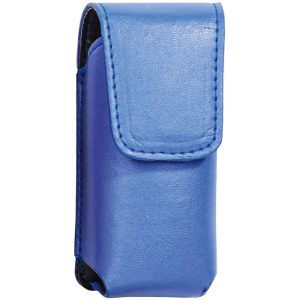Leatherette Holster for Li'l Guy Stun Gun – Magnetic Clasp, Heavy-Duty Belt Clip, D-Ring Hang Loop, Available in Black, Blue, Pink, Red, Green, and Flower Print