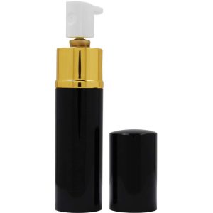 Pepper Shot 1.2% Major Capsaicinoids Lipstick Pepper Spray – 0.5 oz, 2 Million SHU, Stream Spray, UV Dye, Discreet Compact Design, 6-10 Bursts, 6-8 Foot Range
