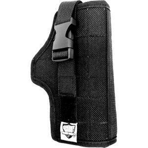 Streetwise HEAT Pepper Launcher Heavy Duty Nylon Holster – Custom Fit, Adjustable Strap, Velcro Belt Clip, Compatible with Streetwise HEAT Launcher