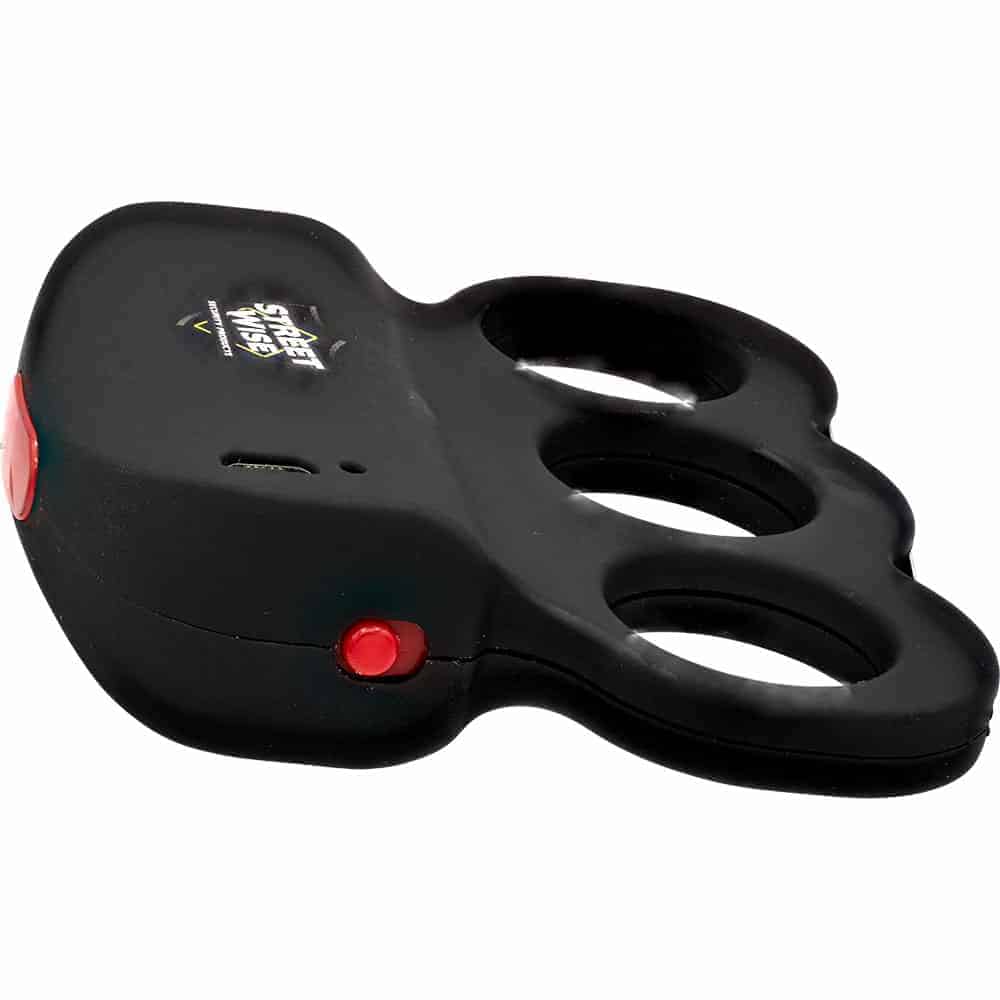 Streetwise TRIPLE Sting Ring 28,000,000 Volt Stun Gun – Triple Stun Zone, Knuckle-Wrap Design, Rechargeable Lithium Battery, Lifetime Warranty, Concealed Carry Stun Device - Image 3