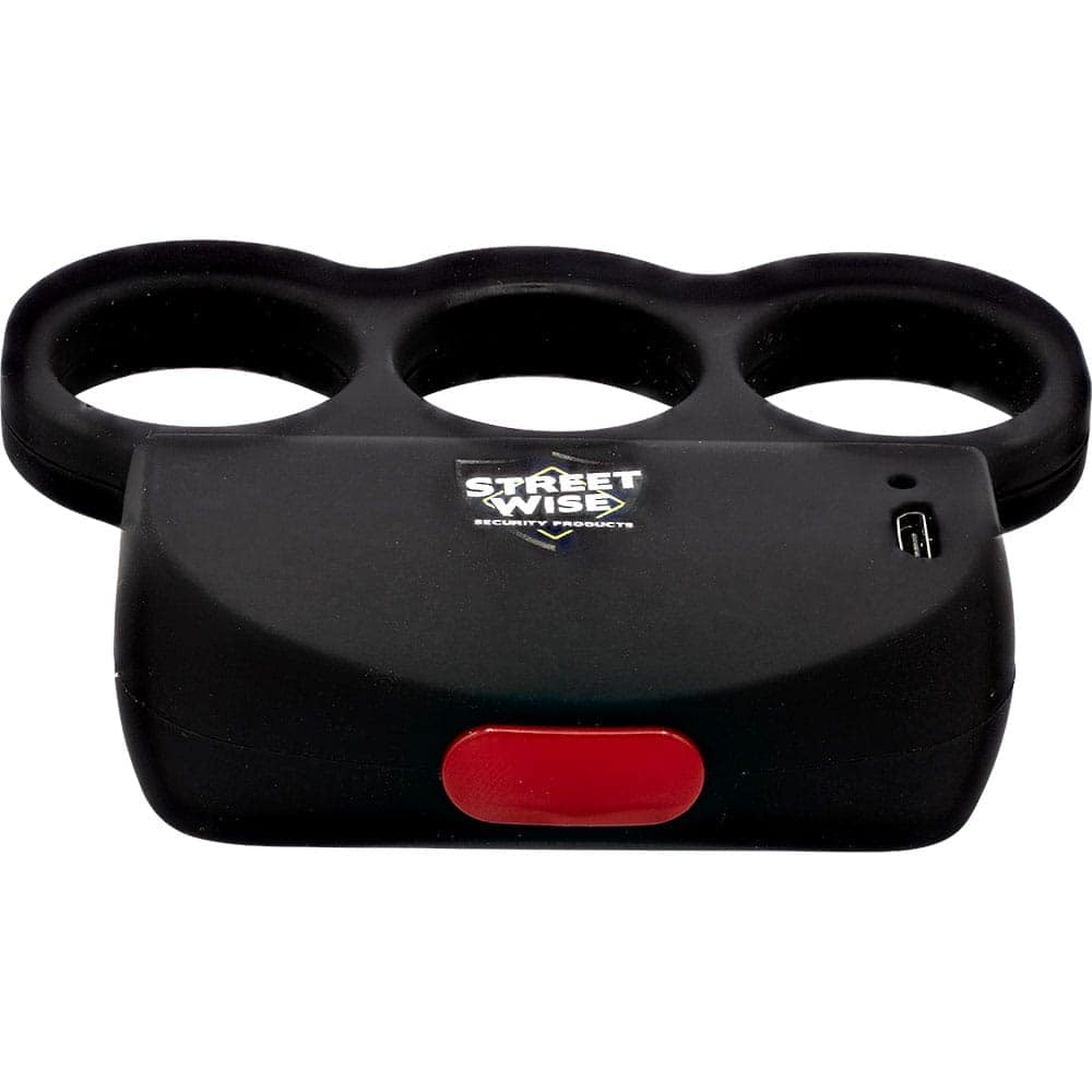 Streetwise TRIPLE Sting Ring 28,000,000 Volt Stun Gun – Triple Stun Zone, Knuckle-Wrap Design, Rechargeable Lithium Battery, Lifetime Warranty, Concealed Carry Stun Device - Image 4