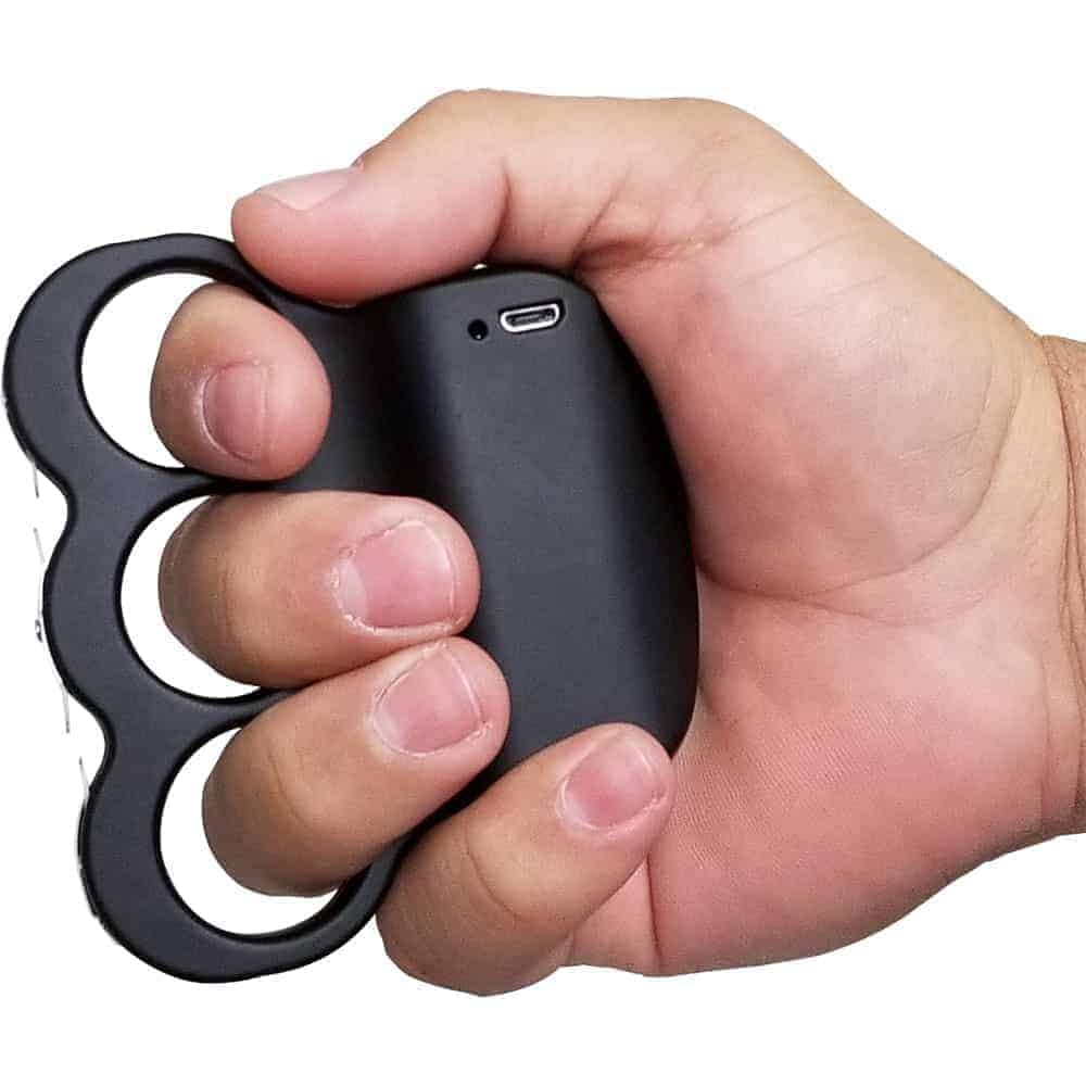 Streetwise TRIPLE Sting Ring 28,000,000 Volt Stun Gun – Triple Stun Zone, Knuckle-Wrap Design, Rechargeable Lithium Battery, Lifetime Warranty, Concealed Carry Stun Device - Image 5